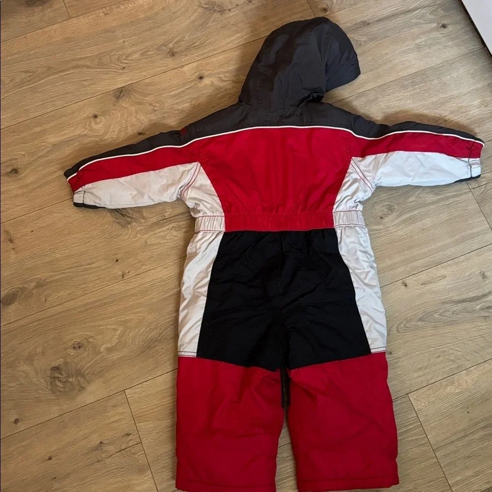 Vintage Old Navy Red and Black Snowsuit Toddler
